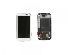 Samsung S3 LCD and Digitizer with Frame White