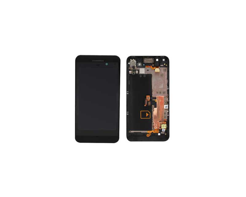 Blackberry Z10 LCD and Digitizer with Frame Black