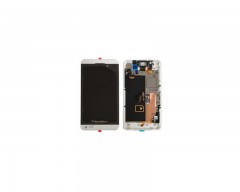 Blackberry Z10 LCD and Digitizer with Frame White